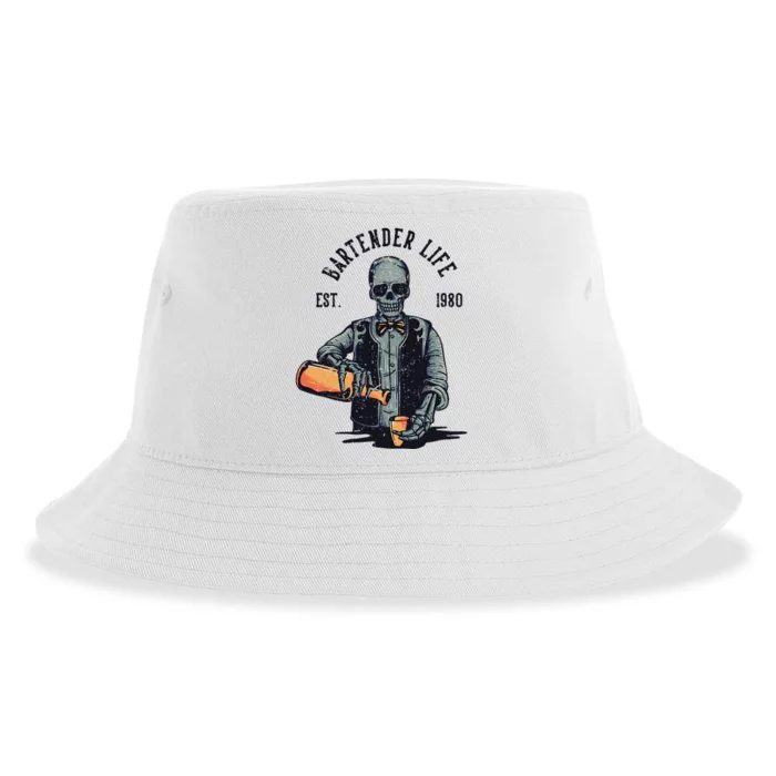 Bartender Life Sustainable Bucket Hat