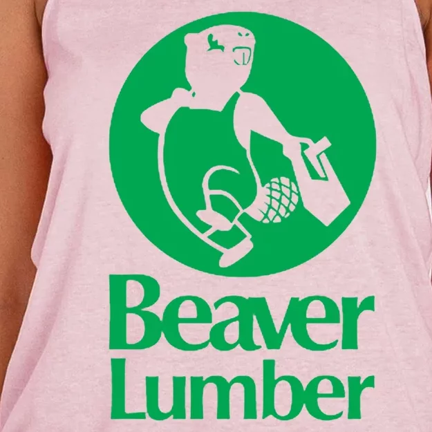 Beaver Lumber Women's Knotted Racerback Tank