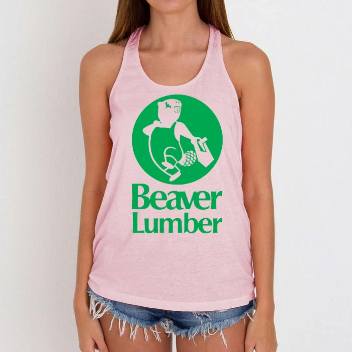 Beaver Lumber Women's Knotted Racerback Tank