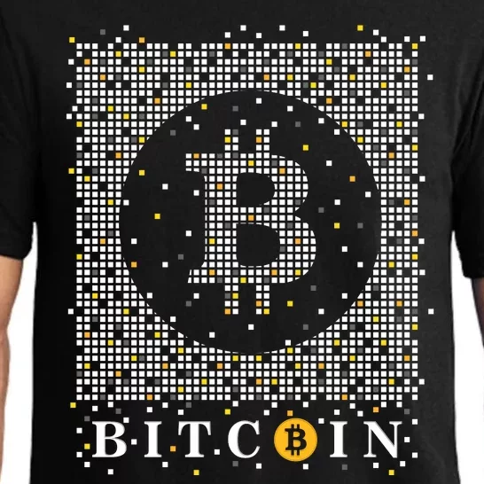 Bitcoin Logo Pajama Set