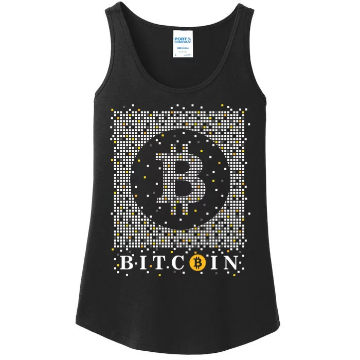 Bitcoin Logo Ladies Essential Tank