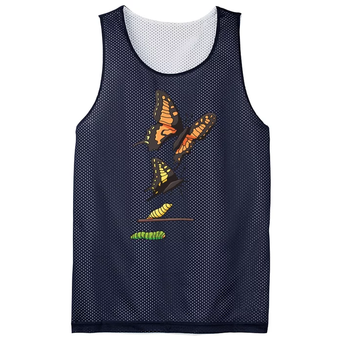 Butterfly Lifecycle Mesh Reversible Basketball Jersey Tank