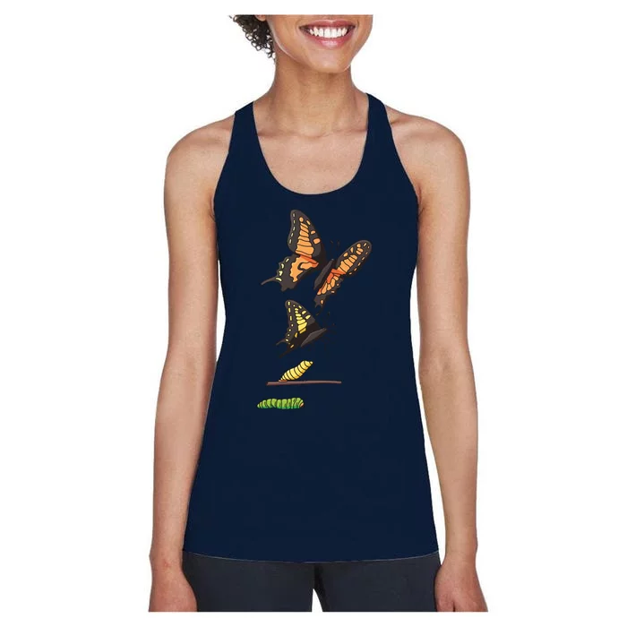 Butterfly Lifecycle Women's Racerback Tank