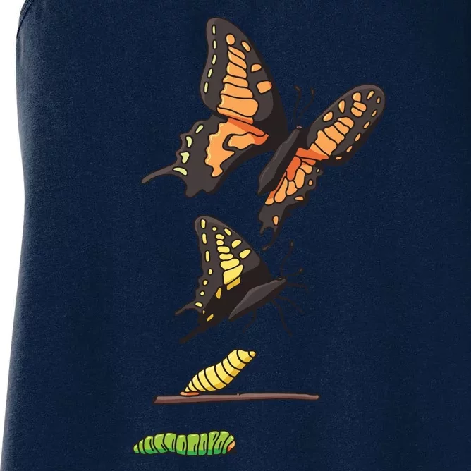 Butterfly Lifecycle Women's Racerback Tank