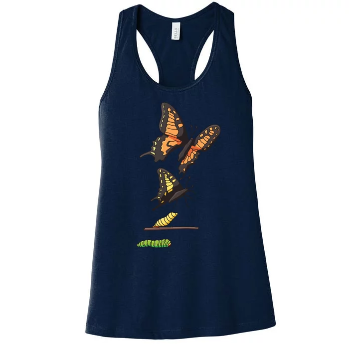 Butterfly Lifecycle Women's Racerback Tank