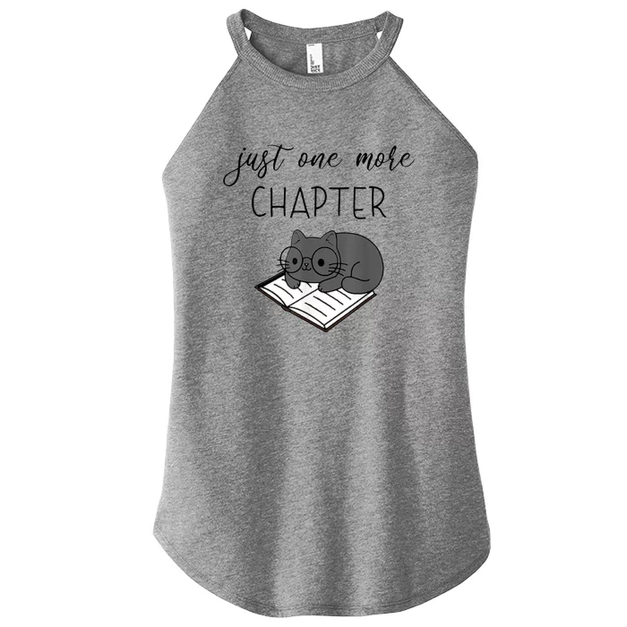 Book Lover Book Worm Reading Cat Lover Women’s Perfect Tri Rocker Tank