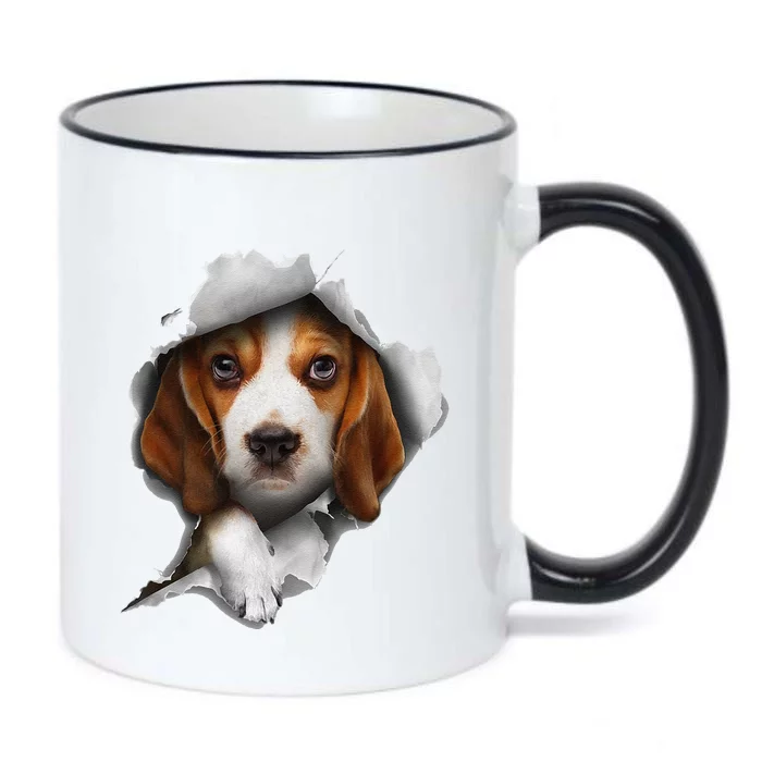 Beagle Lover, Beagle Puppy, Beagle Owner, Beagle Black Color Changing Mug