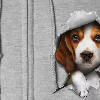 Beagle Lover, Beagle Puppy, Beagle Owner, Beagle Full Zip Hoodie