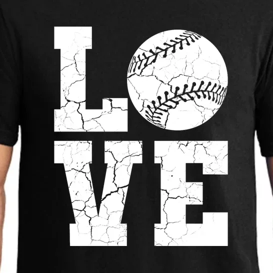 Baseball Love Pajama Set