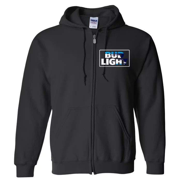 Bud Light Full Zip Hoodie