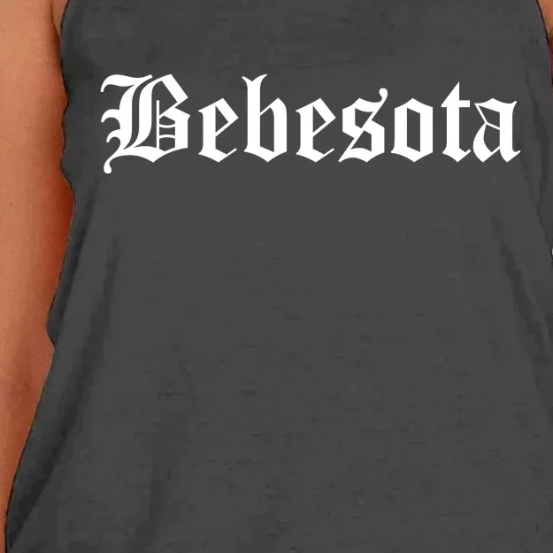 Bebesota Latina Women's Knotted Racerback Tank