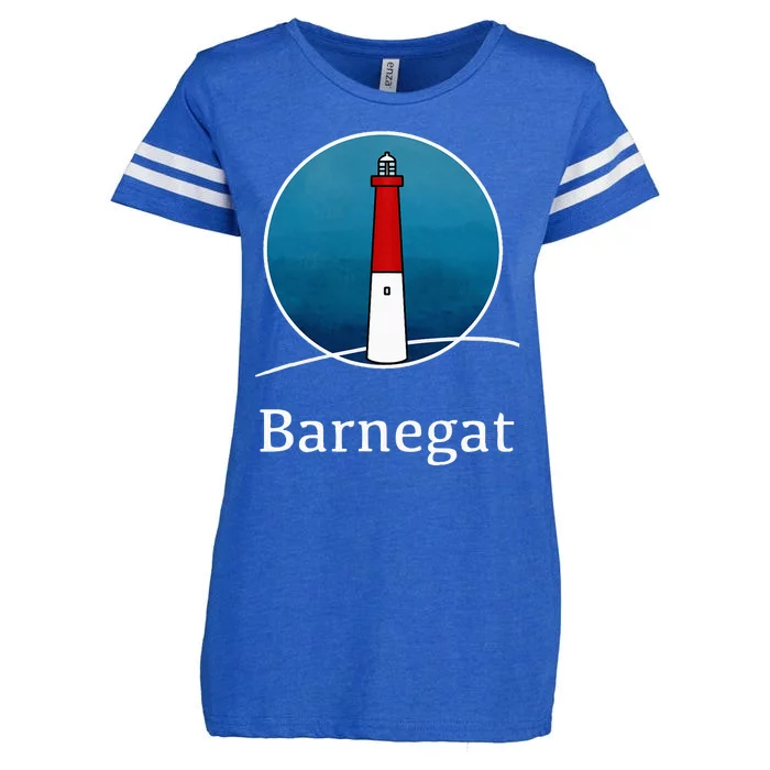 Barnegat Lighthouse Enza Ladies Jersey Football T-Shirt