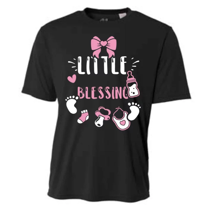 Baby: Little Blessing Meaningful Gift Sayings Gift Cooling Performance Crew T-Shirt