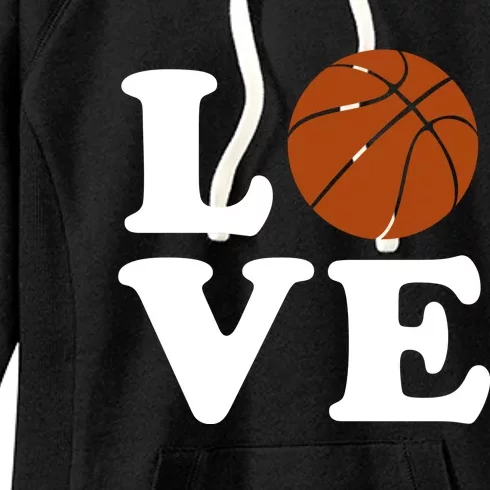 Basketball Love Women's Fleece Hoodie