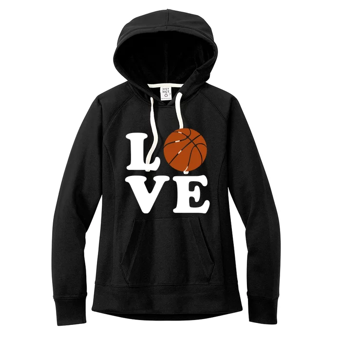 Basketball Love Women's Fleece Hoodie