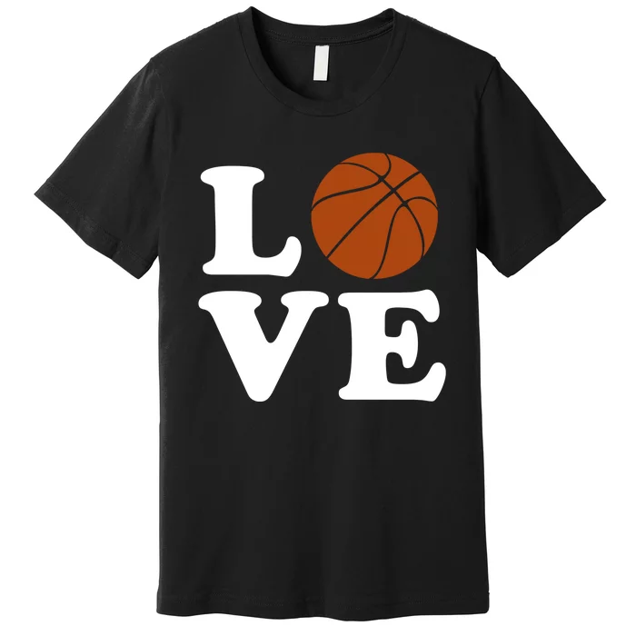 Basketball Love Premium T-Shirt