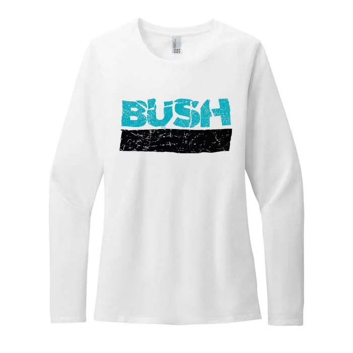 Bush – Linear Womens CVC Long Sleeve Shirt