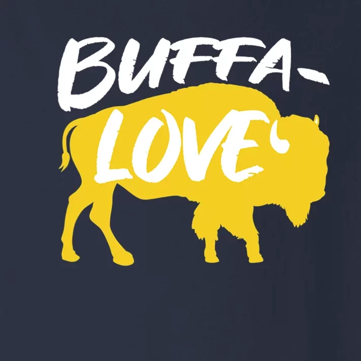 Buffa Love Buffalo Choose Love Design Toddler Long Sleeve Shirt