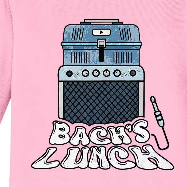 Bachs Lunch Band Alt Baby Long Sleeve Bodysuit