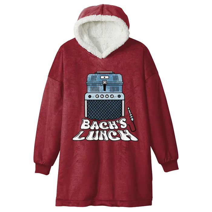 Bachs Lunch Band Alt Hooded Wearable Blanket