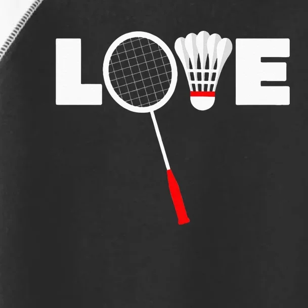 Badminton LOVE Toddler Fine Jersey T-Shirt