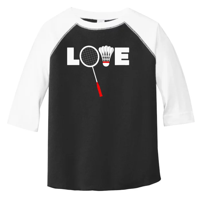 Badminton LOVE Toddler Fine Jersey T-Shirt