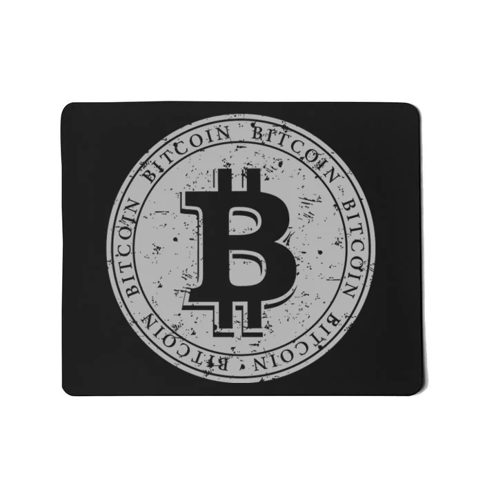 Bitcoin Logo Mousepad