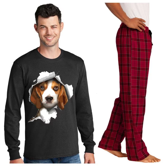 Beagle Lover Beagle Puppy Beagle Owner Beagle Long Sleeve Pajama Set