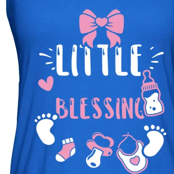 Baby: Little Blessing Cute Gift Sayings Gift Ladies Essential Flowy Tank