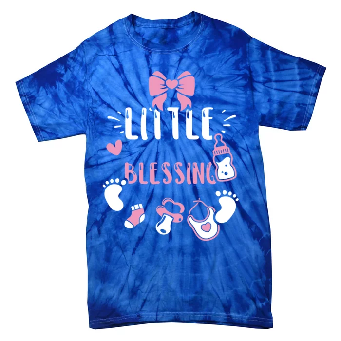 Baby: Little Blessing Cute Gift Sayings Gift Tie-Dye T-Shirt