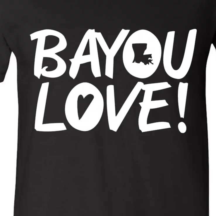 Bayou Love V-Neck T-Shirt