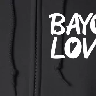 Bayou Love Full Zip Hoodie