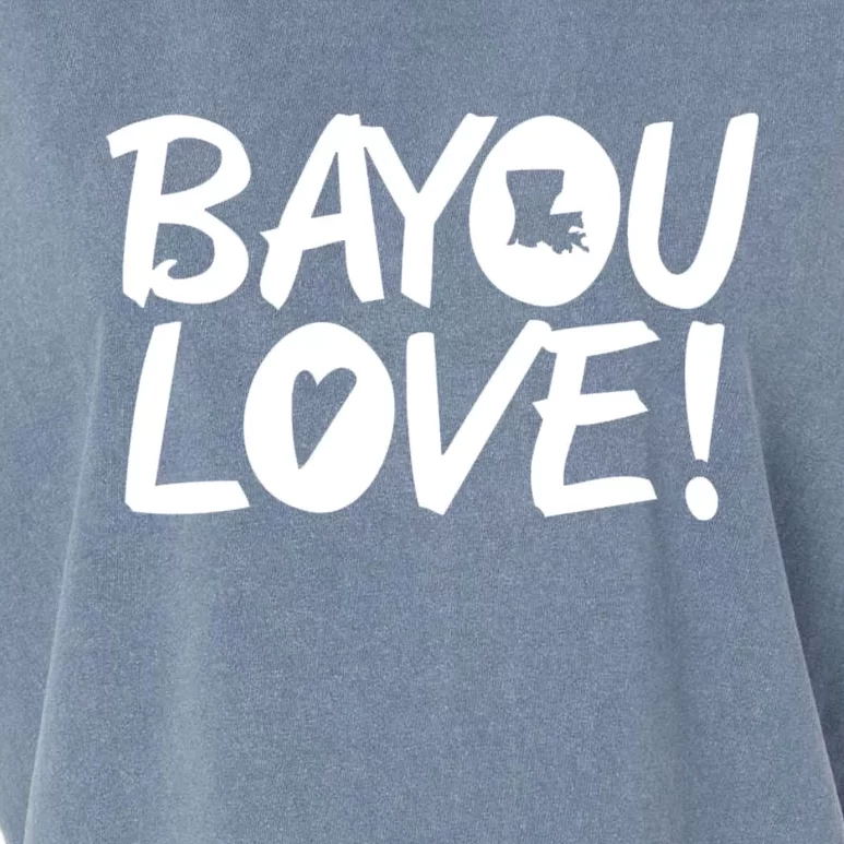 Bayou Love Garment-Dyed Women's Muscle Tee