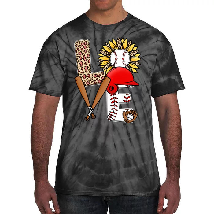 Baseball | Love Baseball Tie-Dye T-Shirt