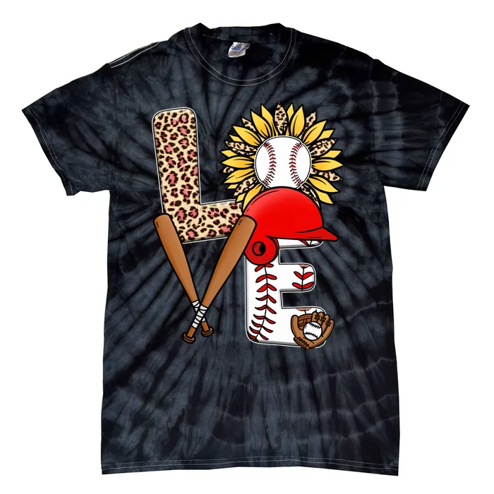 Baseball | Love Baseball Tie-Dye T-Shirt