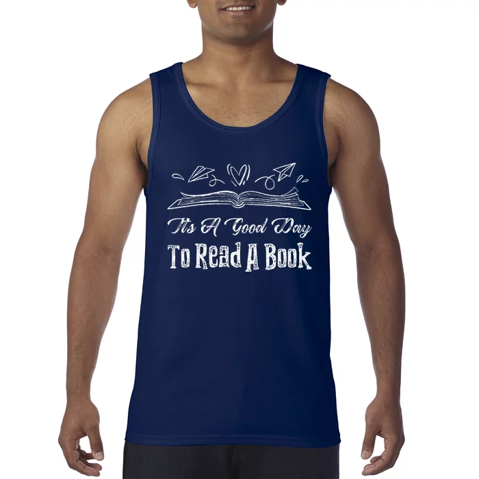 Book Lover Bookish Reading Bookworm Bibliophile Nerd Geek Tank Top