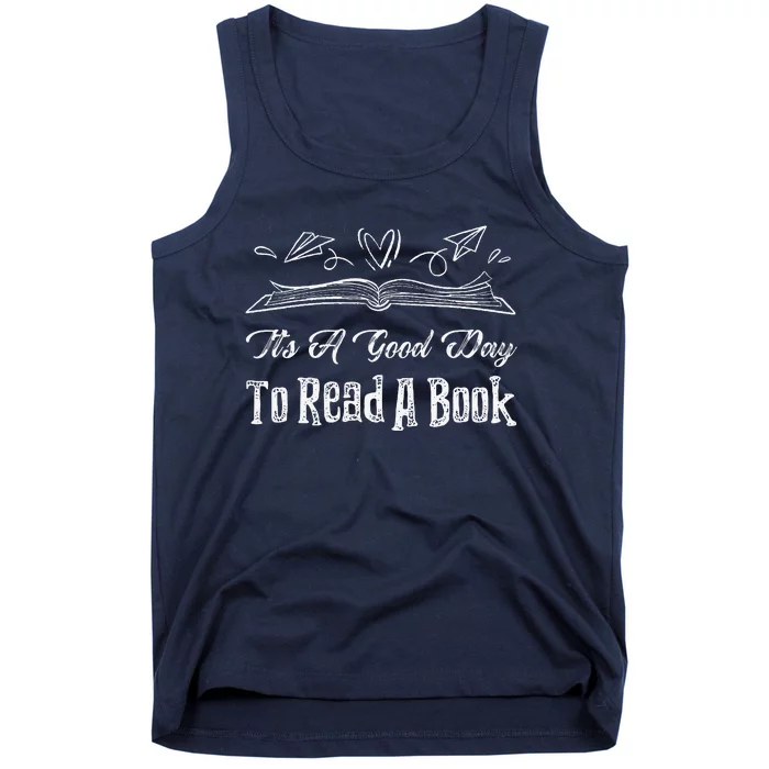 Book Lover Bookish Reading Bookworm Bibliophile Nerd Geek Tank Top