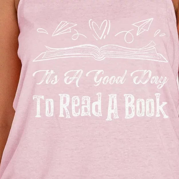 Book Lover Bookish Reading Bookworm Bibliophile Nerd Geek Women's Knotted Racerback Tank