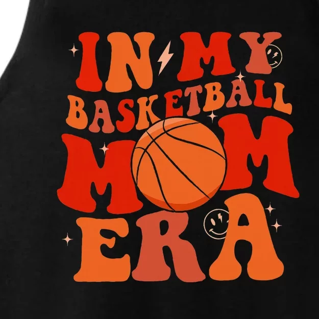 Basketball Lover Ball Mom Ladies Tri-Blend Wicking Tank