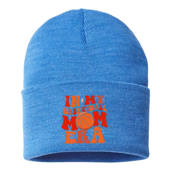 Basketball Lover Ball Mom Sustainable Knit Beanie