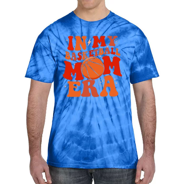 Basketball Lover Ball Mom Tie-Dye T-Shirt