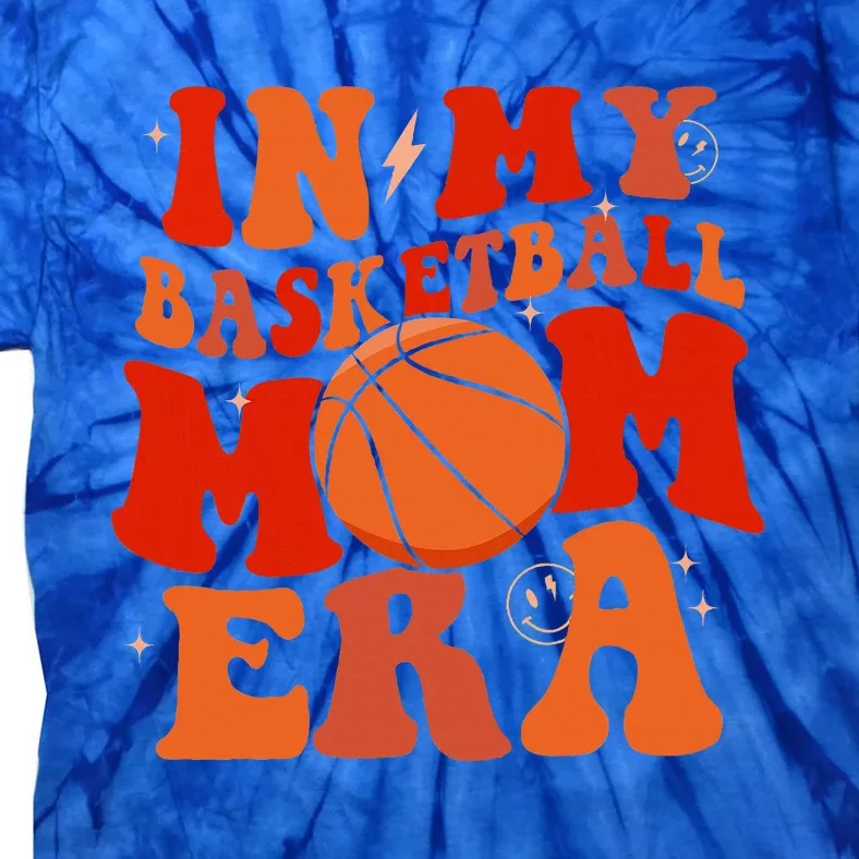 Basketball Lover Ball Mom Tie-Dye T-Shirt