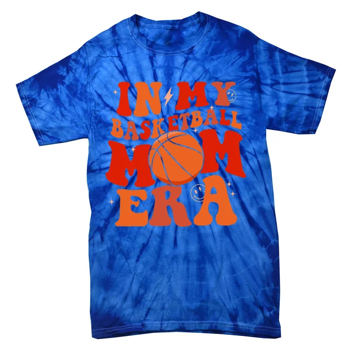 Basketball Lover Ball Mom Tie-Dye T-Shirt