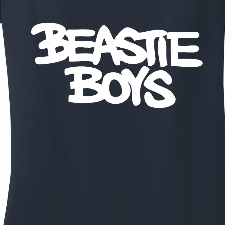 Beastie Logo Women's V-Neck T-Shirt