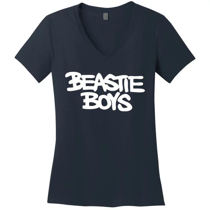 Beastie Logo Women's V-Neck T-Shirt