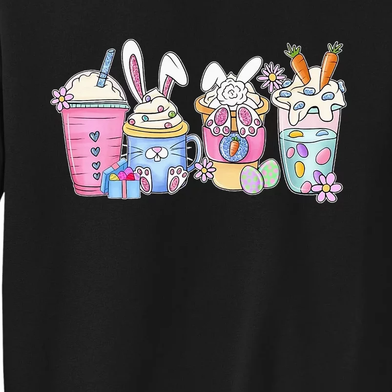 Bunny Latte Coffee Easter Bunny rabbit Coffee Lover Sweatshirt