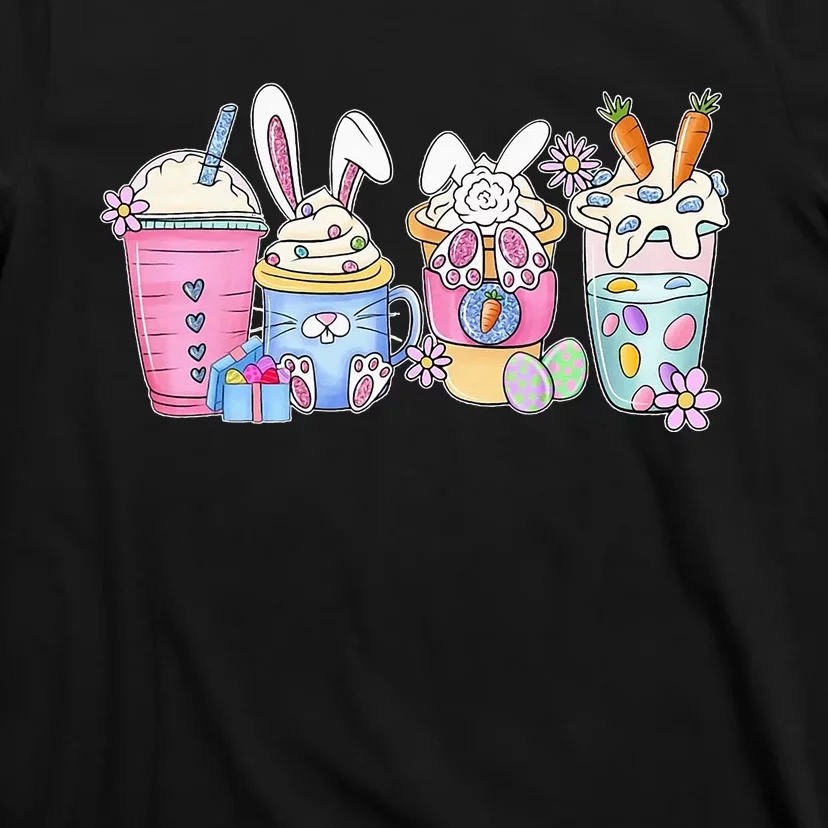 Bunny Latte Coffee Easter Bunny rabbit Coffee Lover T-Shirt