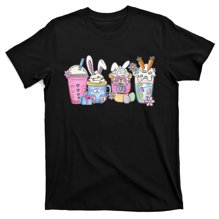 Bunny Latte Coffee Easter Bunny rabbit Coffee Lover T-Shirt