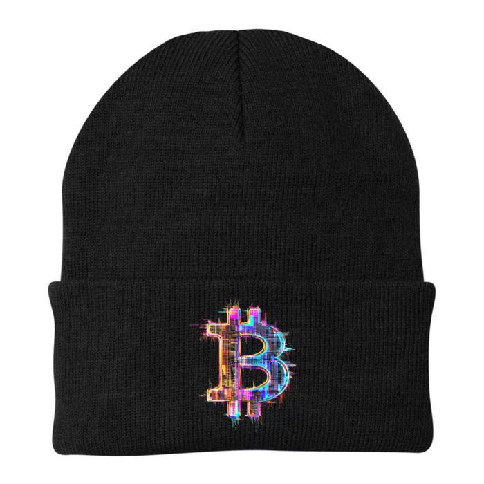 Bitcoin Logo Crypto Trader Investor Cryptocurrency Btc Knit Cap Winter Beanie