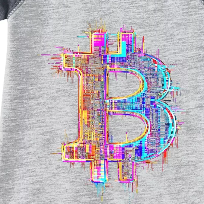 Bitcoin Logo Crypto Trader Investor Cryptocurrency Btc Infant Baby Jersey Bodysuit